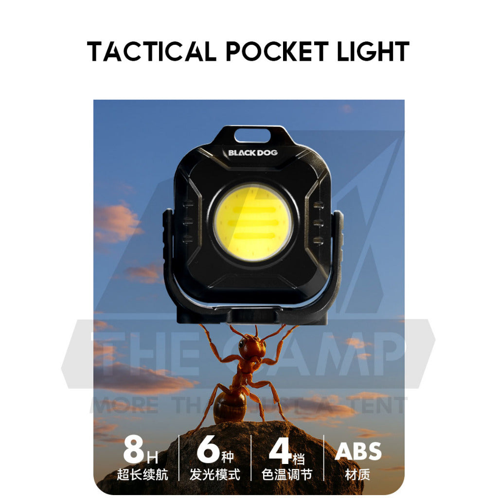 Blackdog Tactical Pocket Light Rechargeable Flash Light Outdoor Camping Lamp Lampu Khemah CBD2550ZM017