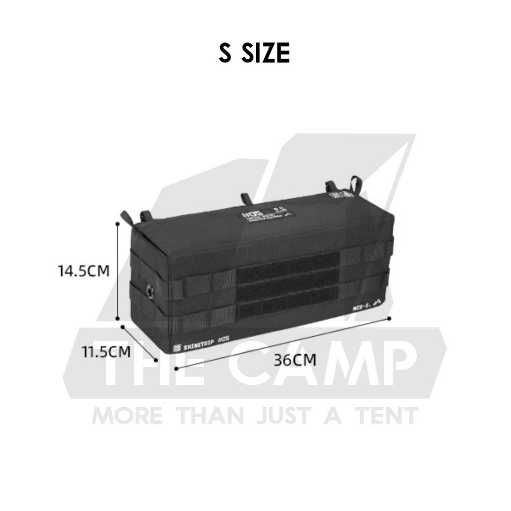 Shinetrip Tactical Storage Bag XS S M Size Outdoor Camping Molle System Kermit Chair Side Pouch Cup Holder