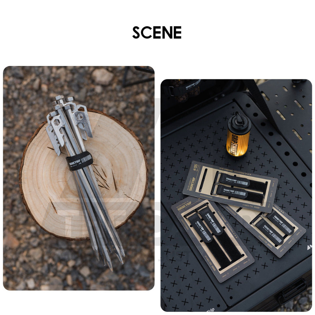Shinetrip Velcro Strap ST05 Tactical Series Outdoor Camping Hanging Belt Strong Adhesive Light Box Belt Lanyard