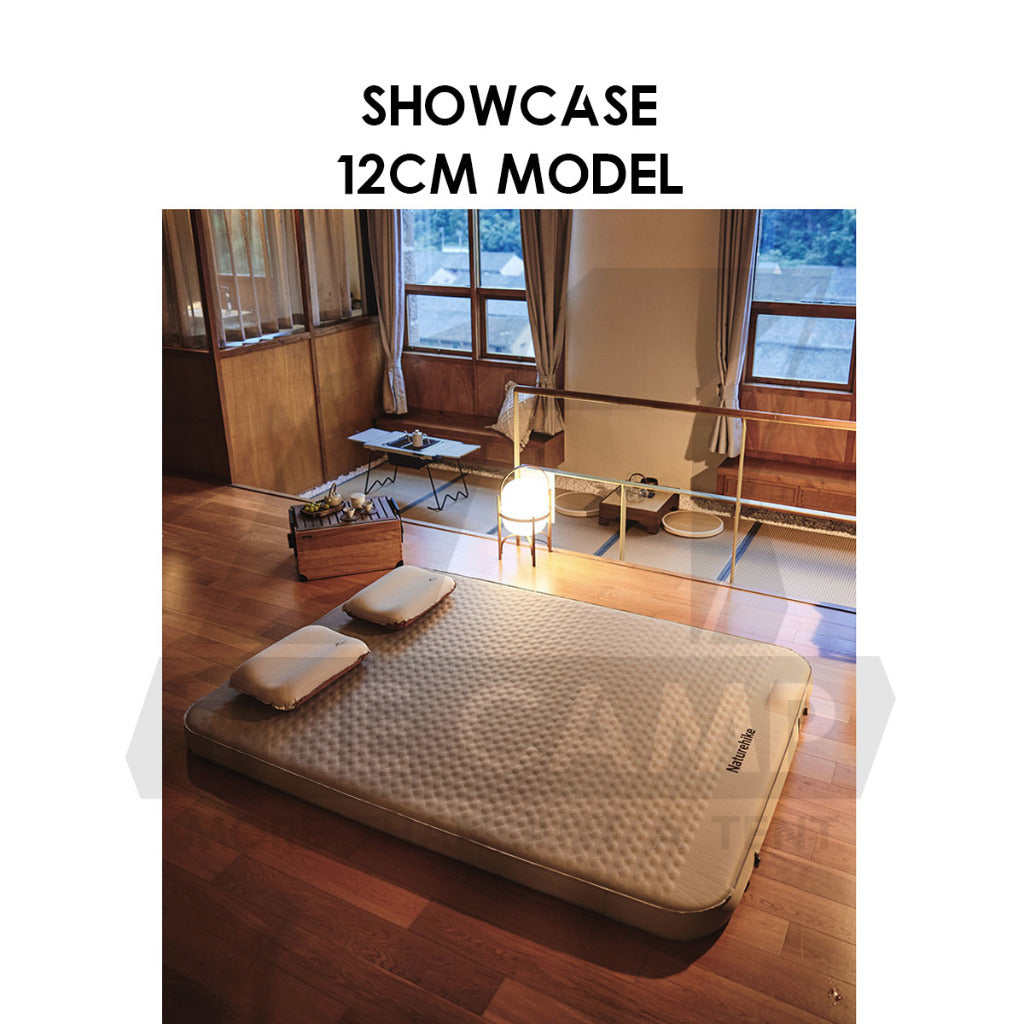 Naturehike 3D Sponge Bed 12cm 11cm Mattress Auto Inflate Inflatable Pad Tilam YuGu C12 CNK2300WS011 CNH23DZ10002