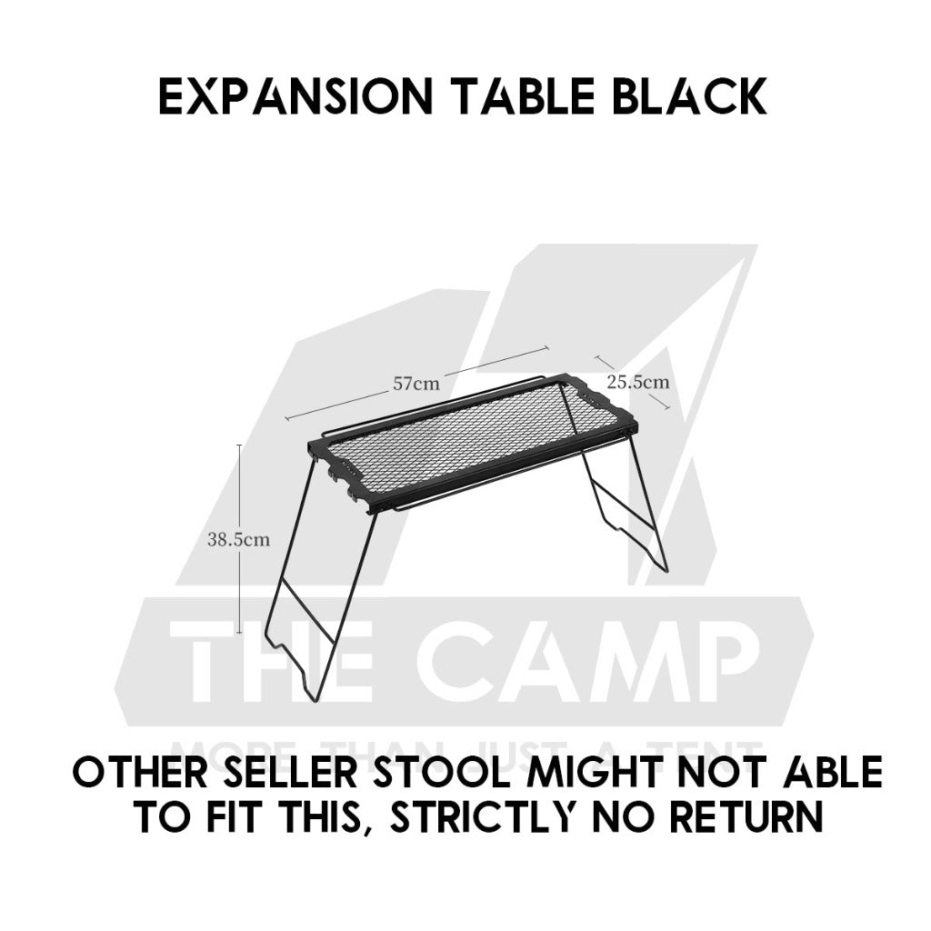 Military Style Camping Stool Outdoor Foldable Chair Folding Sleeve Bag Rack Japanese Style Flysheet Expansion Table Top