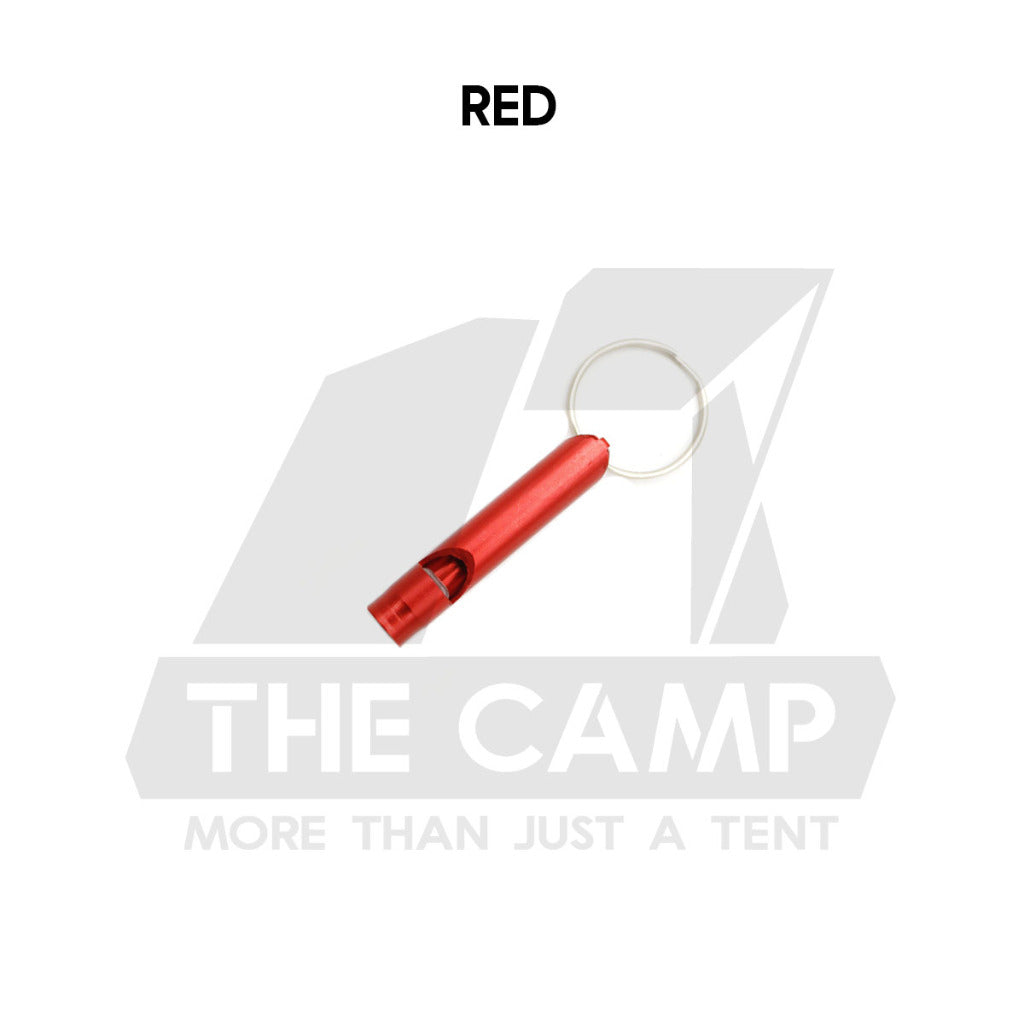 Aluminum Alloy High Pitched Whistle Dual Frequency Hi Pitch Survival Dual Tube Outdoor Hiking Camping EDC Tools Keychain
