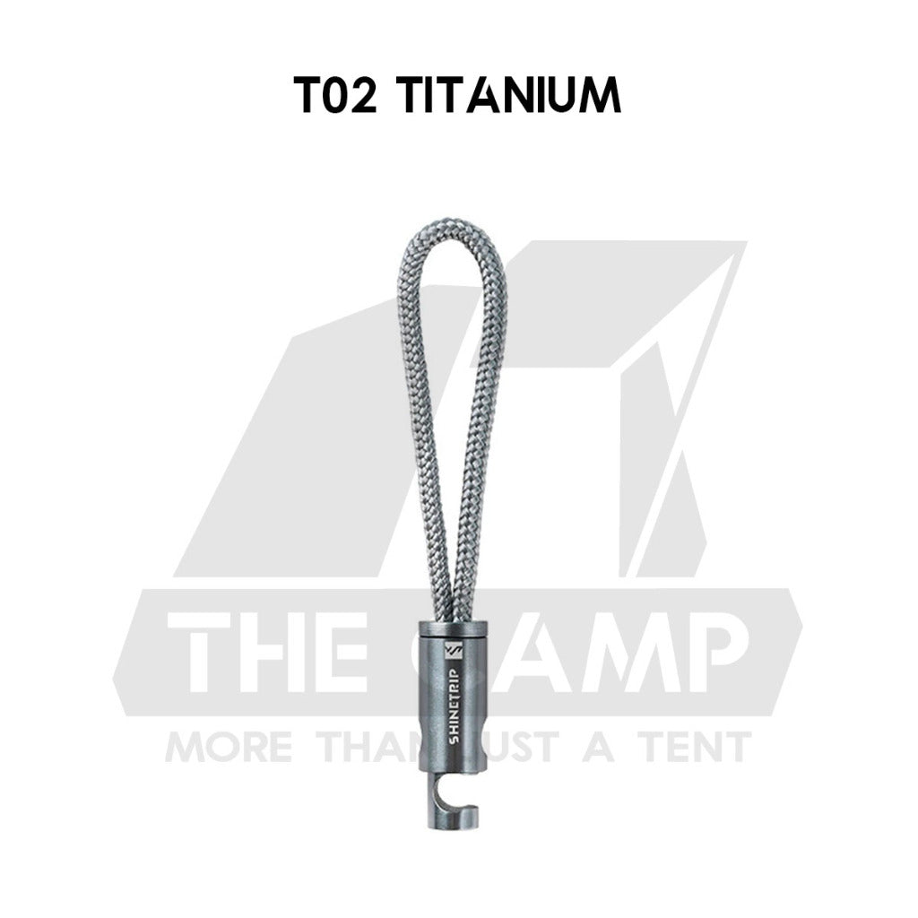 Shinetrip Paracord Hanging Clip Strap Tactical Style Spring Clips Multipurpose Hanging Rope Strap A515