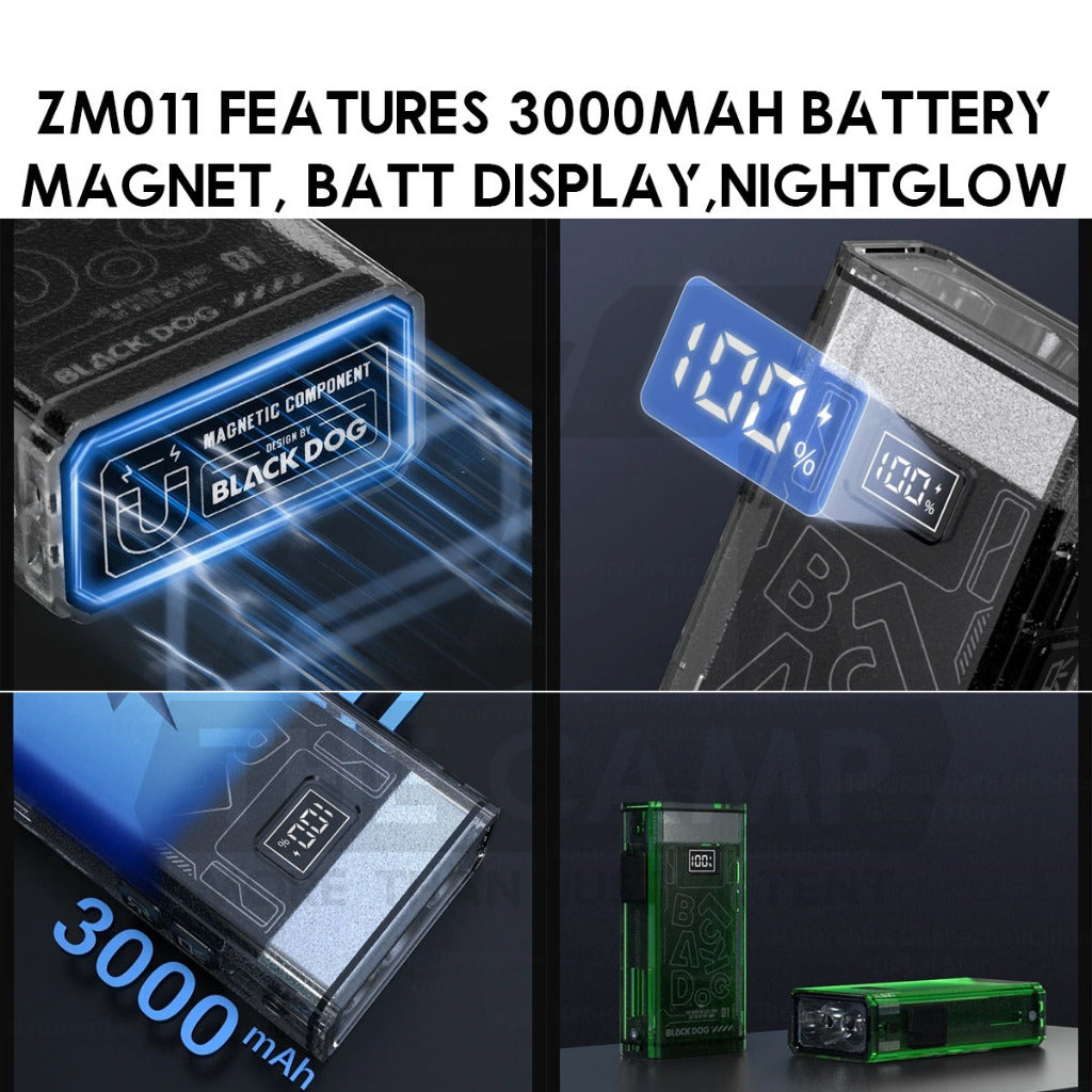 Blackdog Ultrabright Torch Light Rechargeable Flash Light Outdoor Camping Lamp Lampu Khemah CBD2550ZM011 CBD2550ZM016