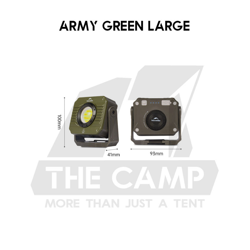 Naturehike Floodlight Lamp Large / Mini Pocket Hanging Light Outdoor Camping Lampu Spotlight CNK2300012 CNK2450ZM014