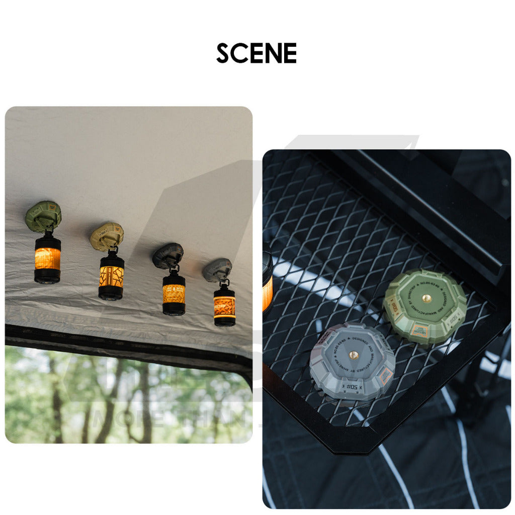 Shinetrip Magnetic Hook Tactical Design Strong Flysheet Tarp Tent Magnet Clip Hanger Light Lamp Pole Tripod Hamburger