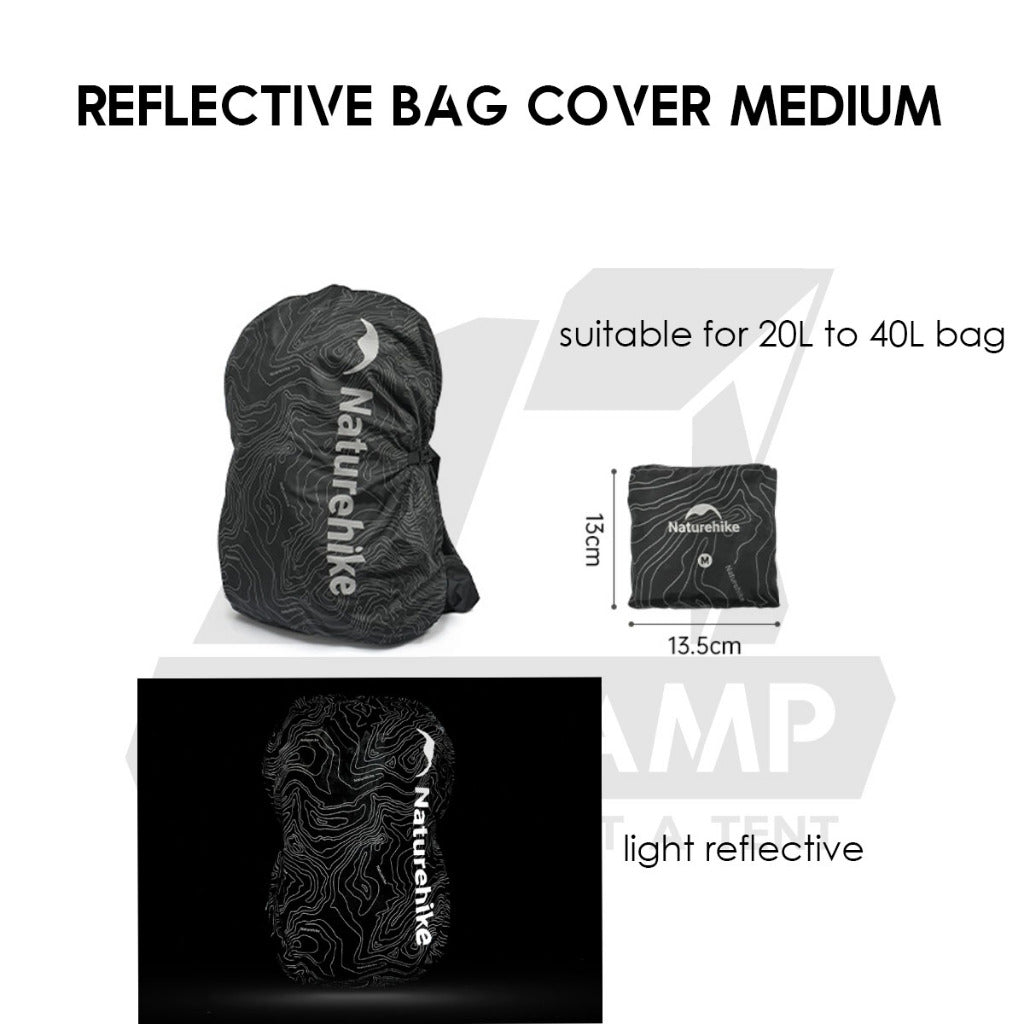 Naturehike Waterproof Backpack 18L 25L Outdoor Dry Wet Separation Storage Bag Hiking Swimming Beach CNH22BB003
