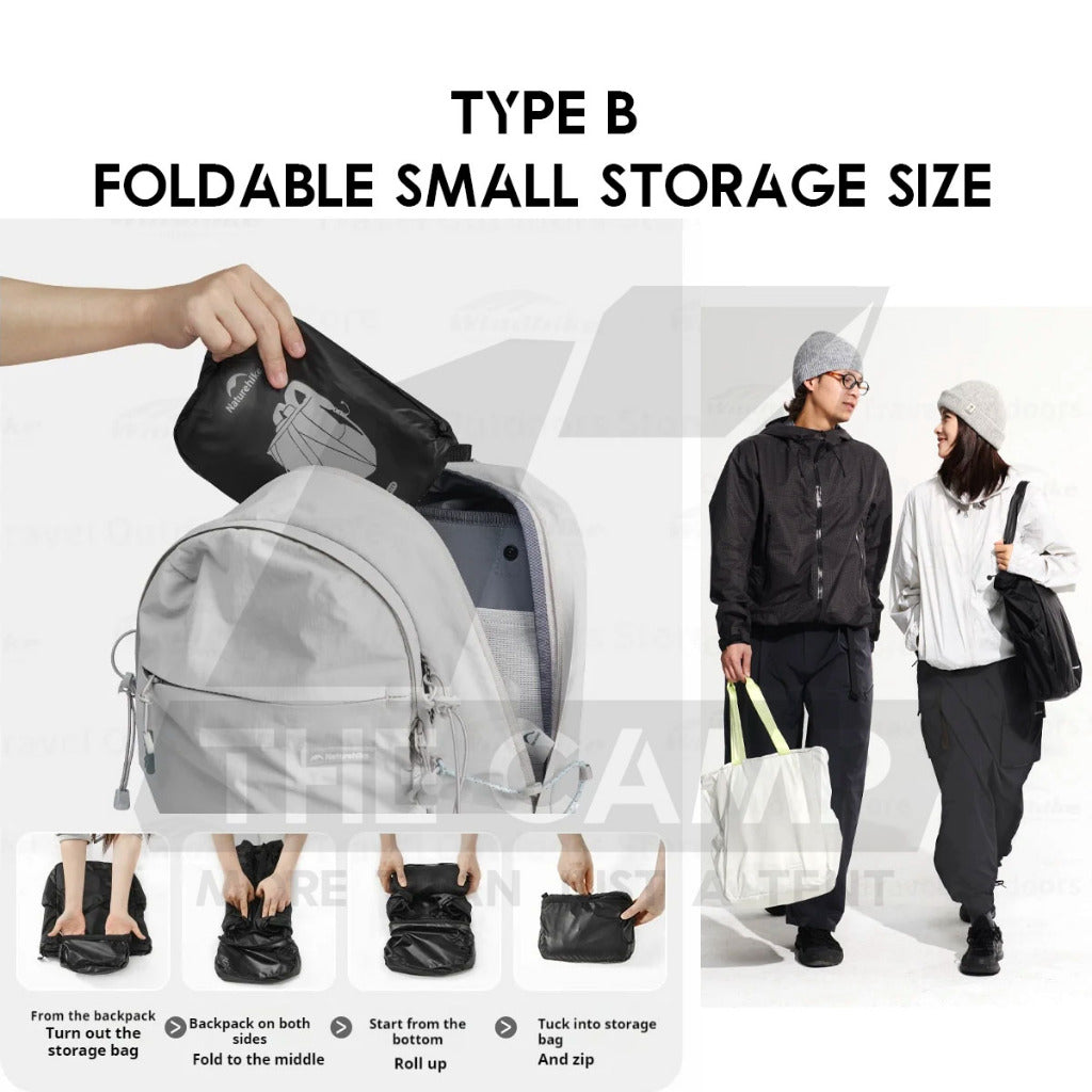 Naturehike Sling Bag Backpack Tote Shoulder Casual Camping Travel Messenger Satchel Wallet Beg CNK2450XB022 CNK2450XB025
