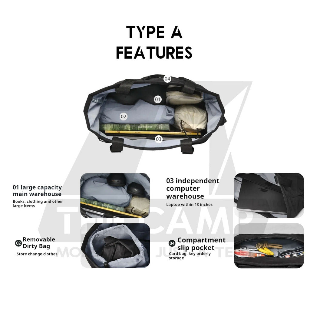 Naturehike Sling Bag Backpack Tote Shoulder Casual Camping Travel Messenger Satchel Wallet Beg CNK2450XB022 CNK2450XB025
