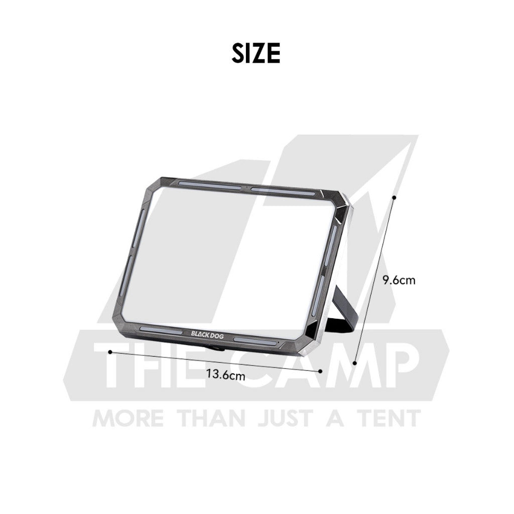 Blackdog LED Floodlight with Torch Flood Light Lamp Outdoor Camping Tripod Multipurpose CBD2550ZM015