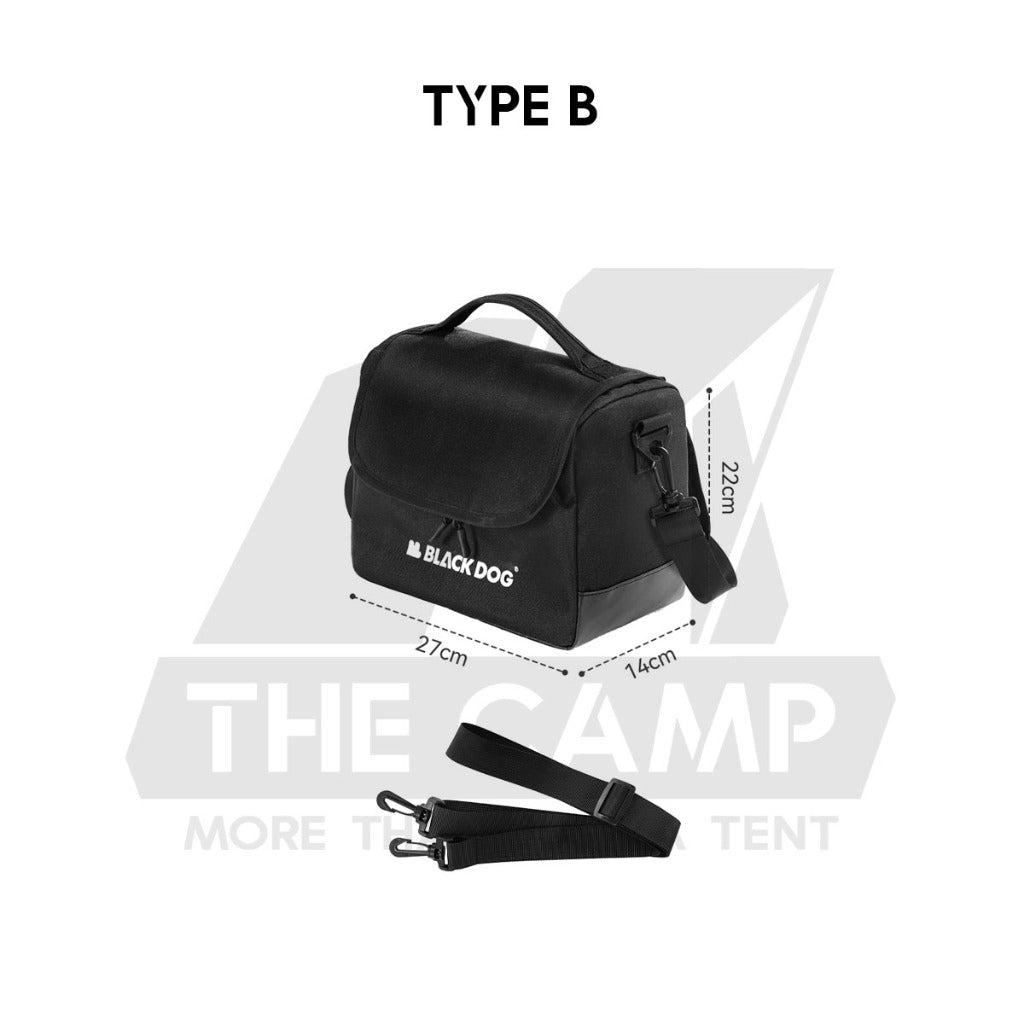 Blackdog Sling Shoulder Bag Outdoor Camping Travel Messenger Satchel Wallet Black Beg Unisex CBD2450XB017 CBD2450XB018