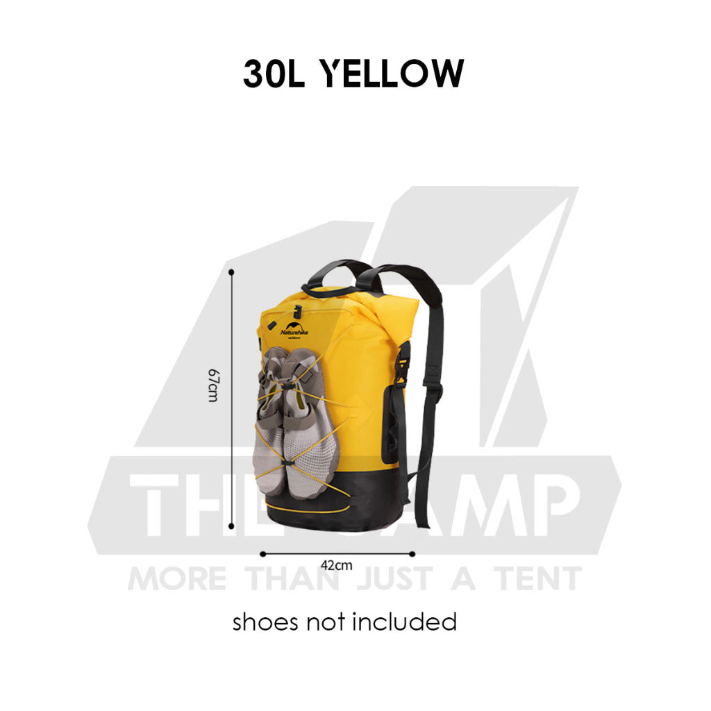 Naturehike Waterproof Backpack 20L 30L 40L Outdoor TPU Dry Wet Separation Storage Bag Ultralight Hiking Beach NH21FSB04