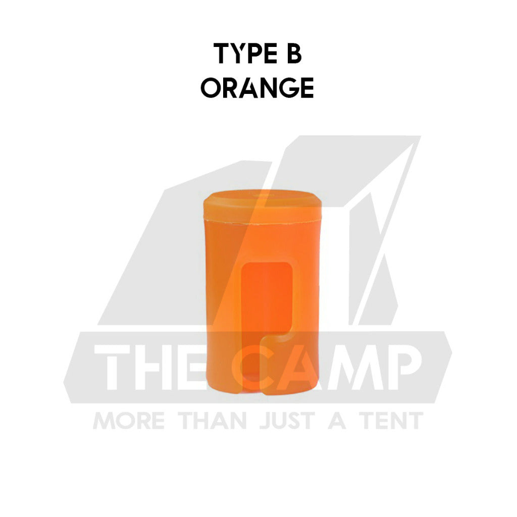 Camping Peg Warning Light Guard Cover Waterproof RGB Color Cup LED String Rope Tent Glow in Dark Flysheet Pole Nail