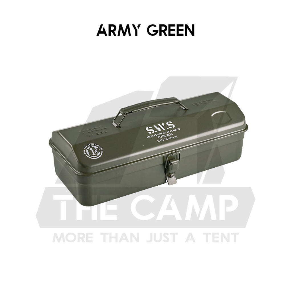 Wellhike SWS Tactical Tool Box Optional PU Handle Wood Plate Inner Bag Kettle Soto Stove Outdoor Camping Storage Case