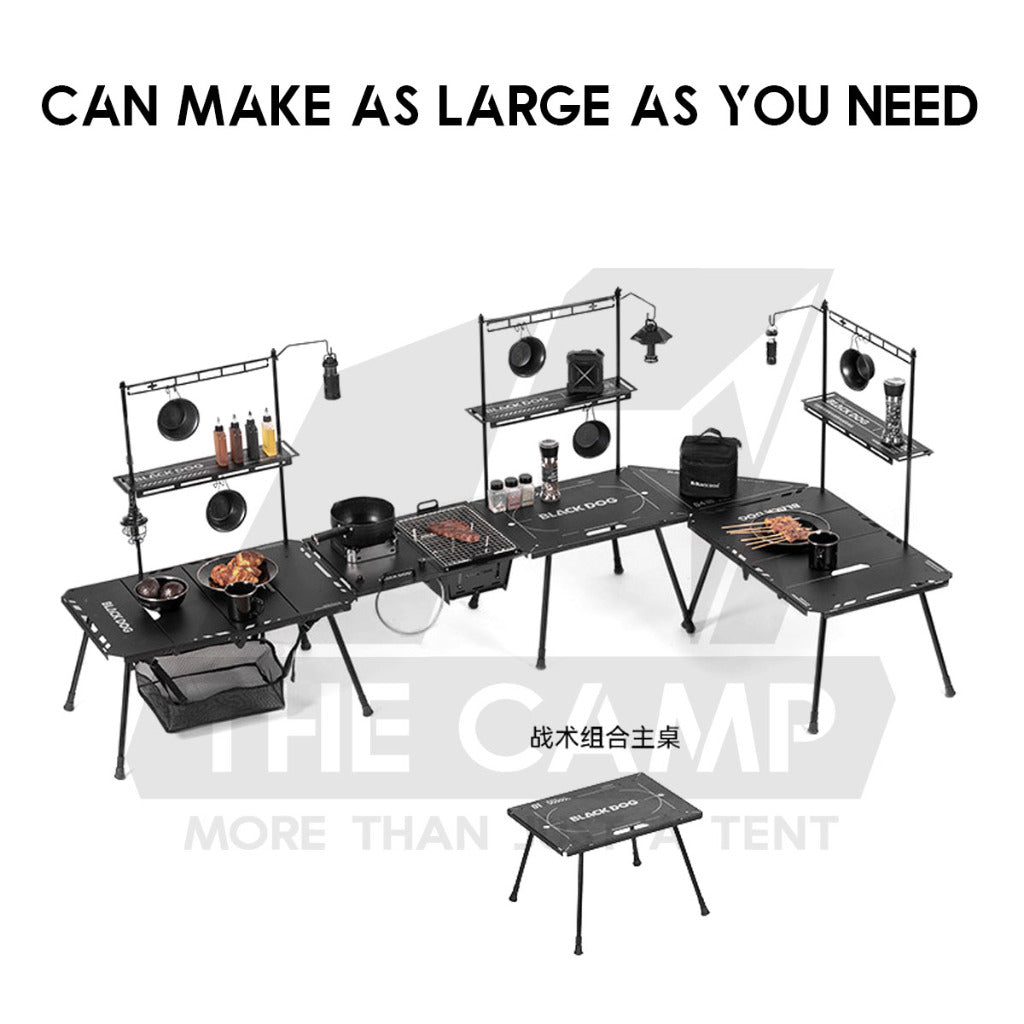 Blackdog IGT Combination Table Aluminium Alloy Rack Stove BBQ Stove Connector Corner Water Dispenser CBD2550JJ017