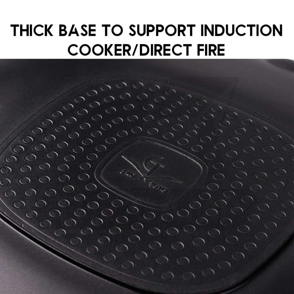 Wellhike SWS Non Stick Grill Pan BBQ Pan Non Stick Coating Coated Outdoor Camping Cooking Stove Bag