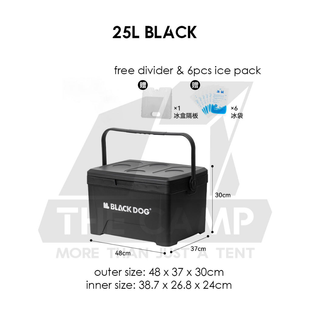 Blackdog Portable Cooler Box Ice Box 5L 13L 17L 25L 26L Camping Outdoor Picnic Food Storage Box Freezer CBD2450CF013