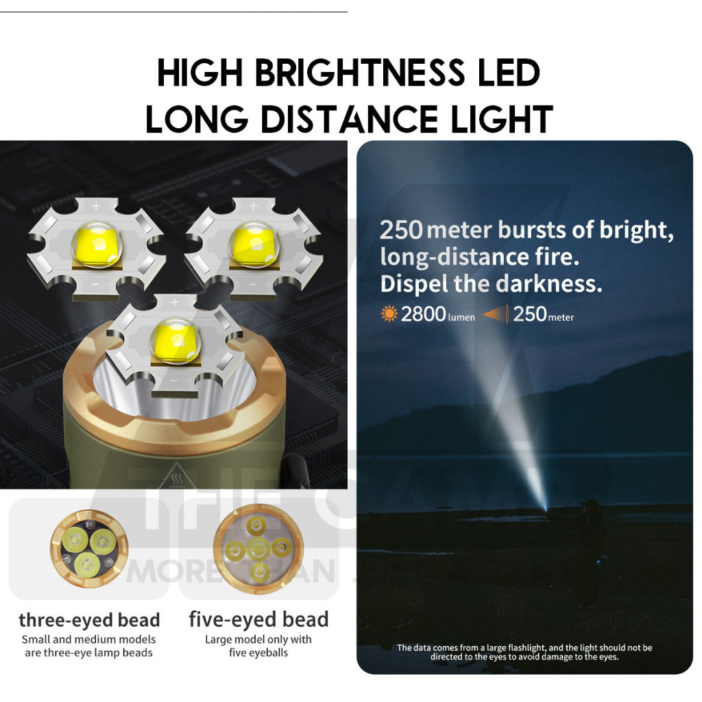 Naturehike Little Monster Tactical Flashlight Portable Rechargeable Outdoor Camping Torch light Mini Led CNK2300011
