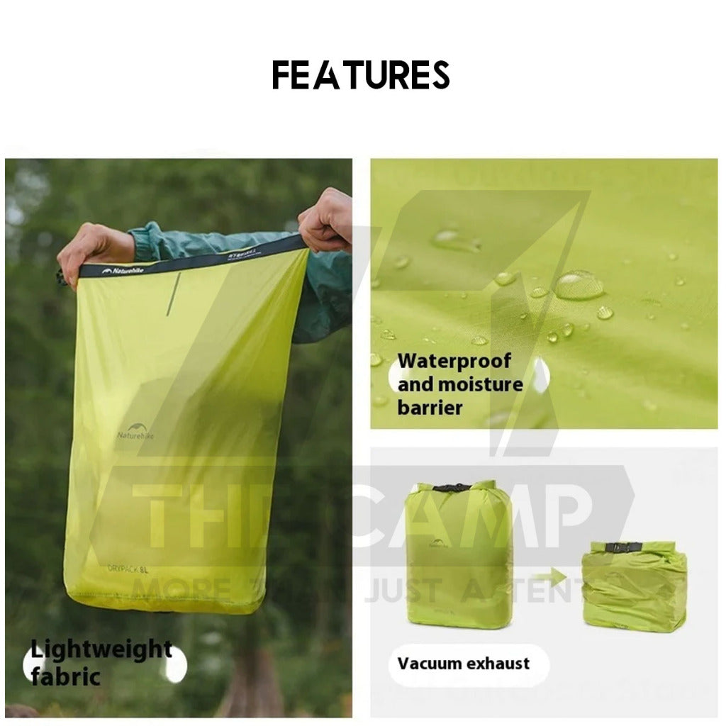 Naturehike Roll Up Bag Vacuum Compressible Waterproof Dry Bag Storage Bag Tear Resistant Compression Beg CNK2550XB012