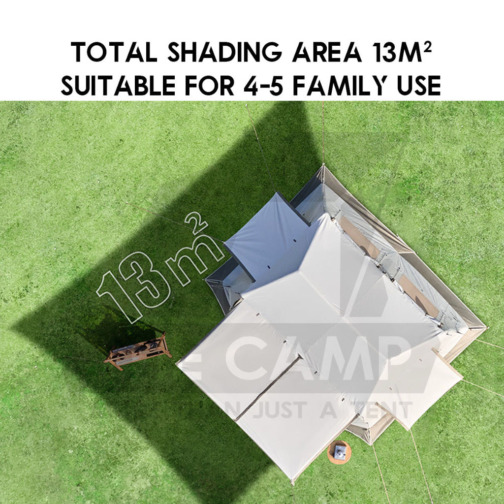 Naturehike Village 8.5 Air Tent Outdoor Camping Single Pillar Lightweight Inflatable Cabin Tent CNK2300ZP019