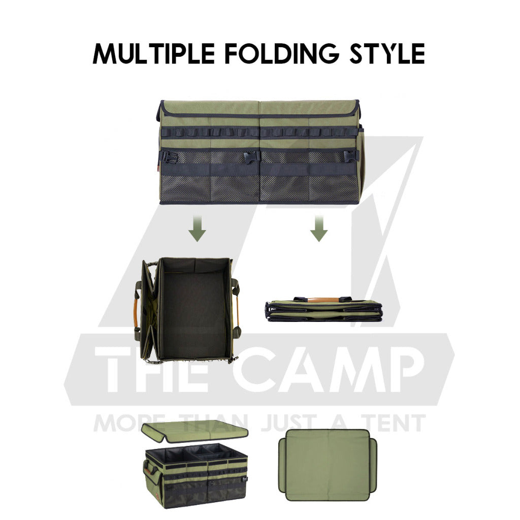 Naturehike 60L Foldable Storage Bag Large Capacity Basket Tableware Carpet Beg Outdoor Camping Equipment NH21SNX04