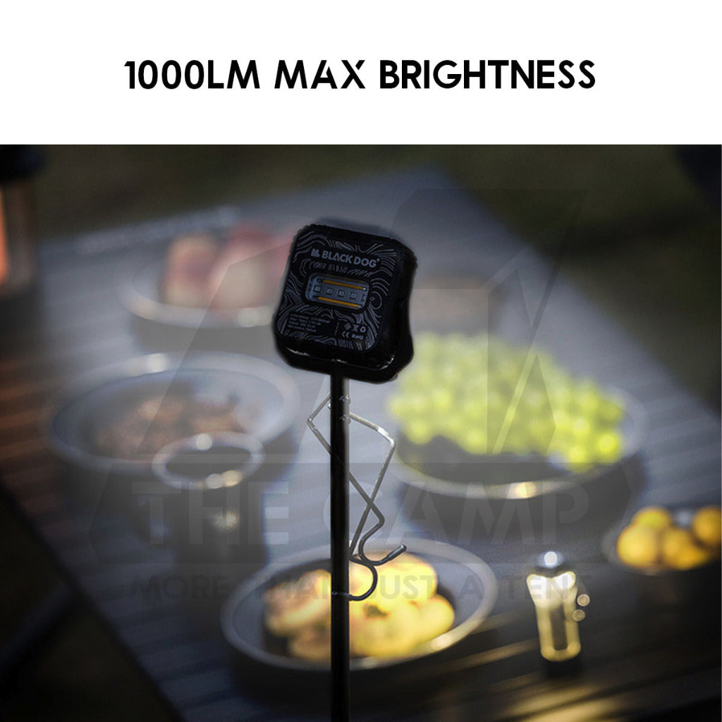Blackdog Double Sided Light Outdoor Camping Lamp 5000mah Waterproof 1000lm UltraBright Magnet Hanging CBD2450ZM019
