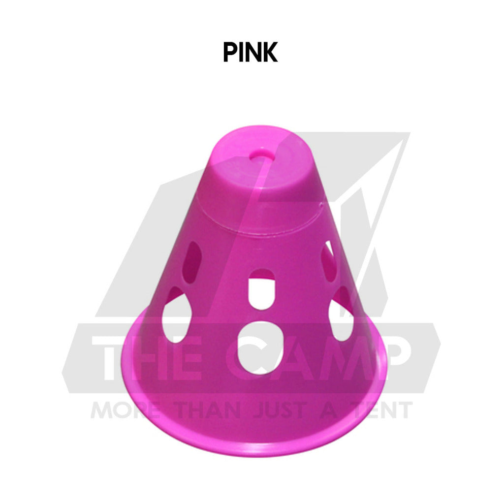 Camping Peg Warning Light Guard Cover Waterproof RGB Color Cup LED String Rope Tent Glow in Dark Flysheet Pole Nail