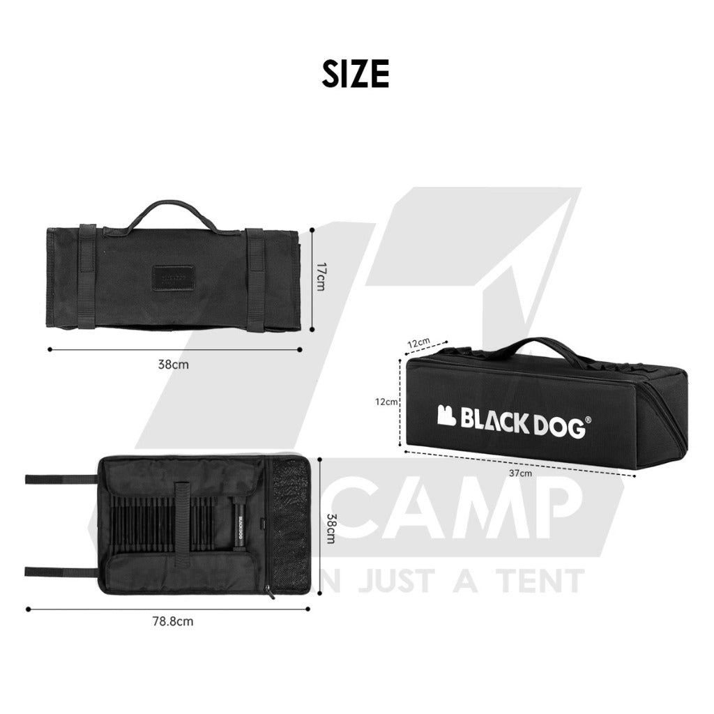 Blackdog Peg Bag Portable Tool Storage Case Large Capacity Camping Accessories Outdoor Nail CBD2450XB020 BD-SNB001
