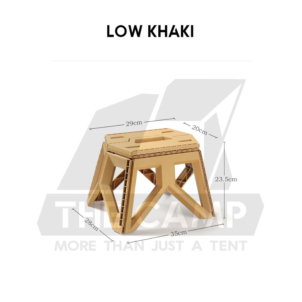 Military Style Camping Stool Outdoor Foldable Chair Folding Sleeve Bag Rack Japanese Style Flysheet Expansion Table Top