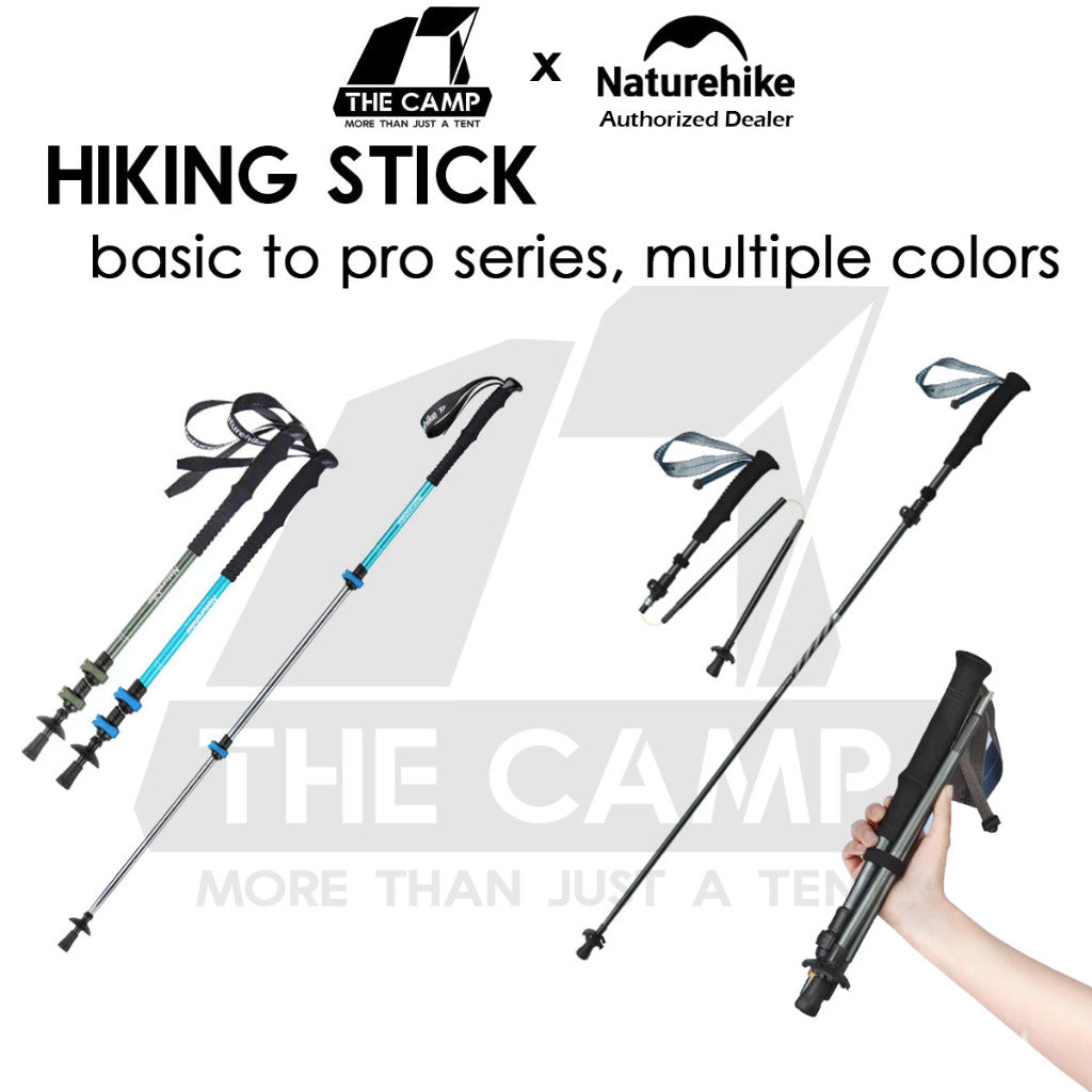 Naturehike Hiking Stick Qing Xue Base Pro Chang Feng Pro UL Chu Xue EXT1 Trekking Pole Aluminium Carbon Fiber