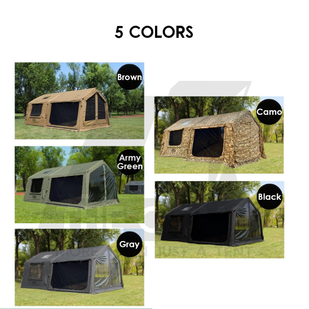Spark MARS08 Air Tent 8+8m2 Large Space MARS Army Green Camo Black Dark Gray Grey Tactical Equivalent Coody 8.0 PRO