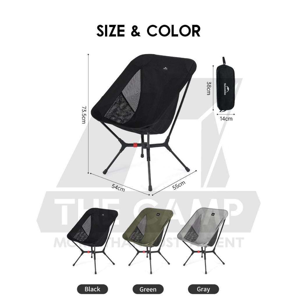 Naturehike Quick Open Moon Chair YL01 Yamami Ultra Lightweight Outdoor Camping Hiking Kerusi CNK2550JJ013
