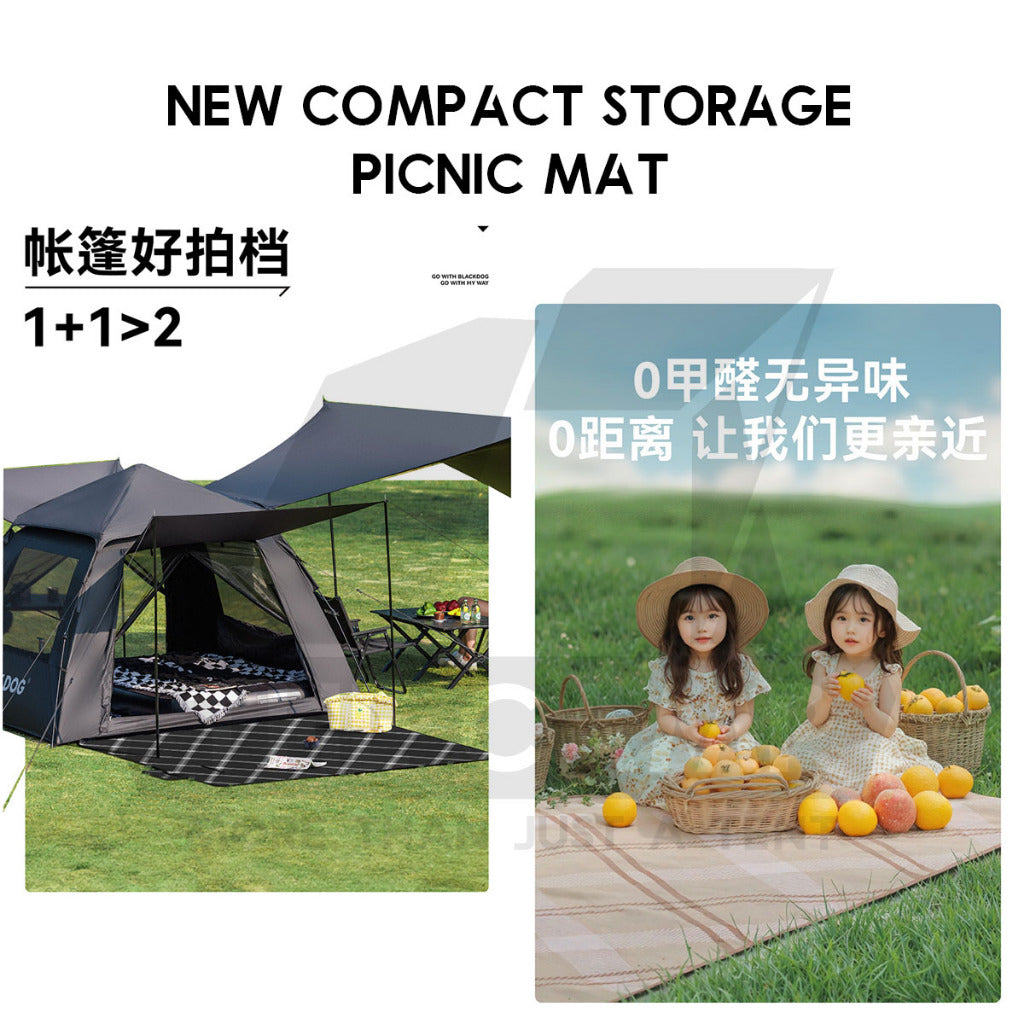 Blackdog Camping Picnic Carpet Black Portable Mat Waterproof Outdoor CBD2300DZ013 BD-YCD002 BD-YCD003 BD-DZ23001