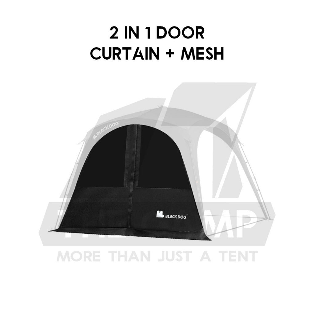 Blackdog Auto Dome Shelter Quick Opening Inner Tent Extension Flysheet Door Mesh Cloth TPU Groundsheet CBD2450WS010