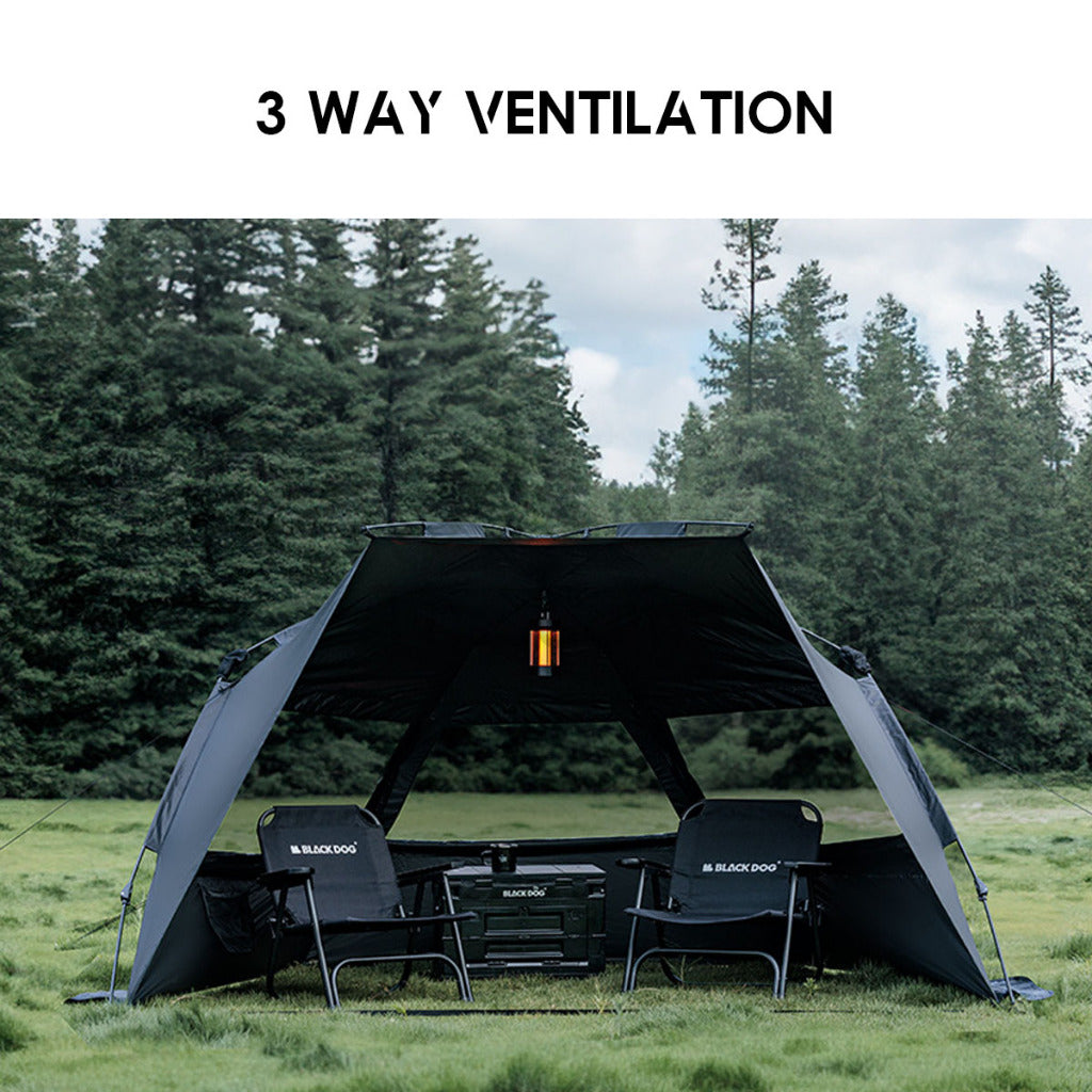 Blackdog Auto Dome Sun Canopy Shelter Shade Tent Outdoor Camping Automatic Cabin CBD2300ZP019