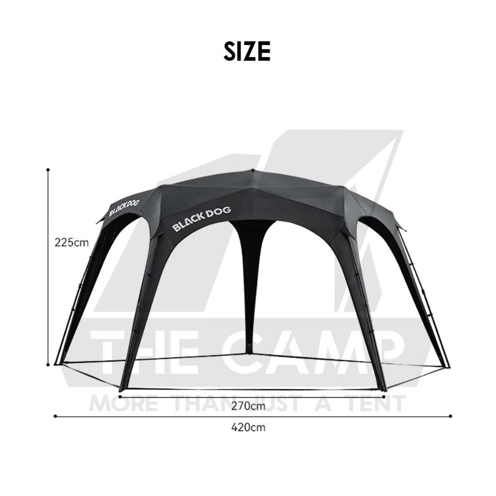 Blackdog Pentagon Starry Auto Dome Shelter Quick Opening Inner Tent Door Mesh Cloth Groundsheet CBD2550WS028