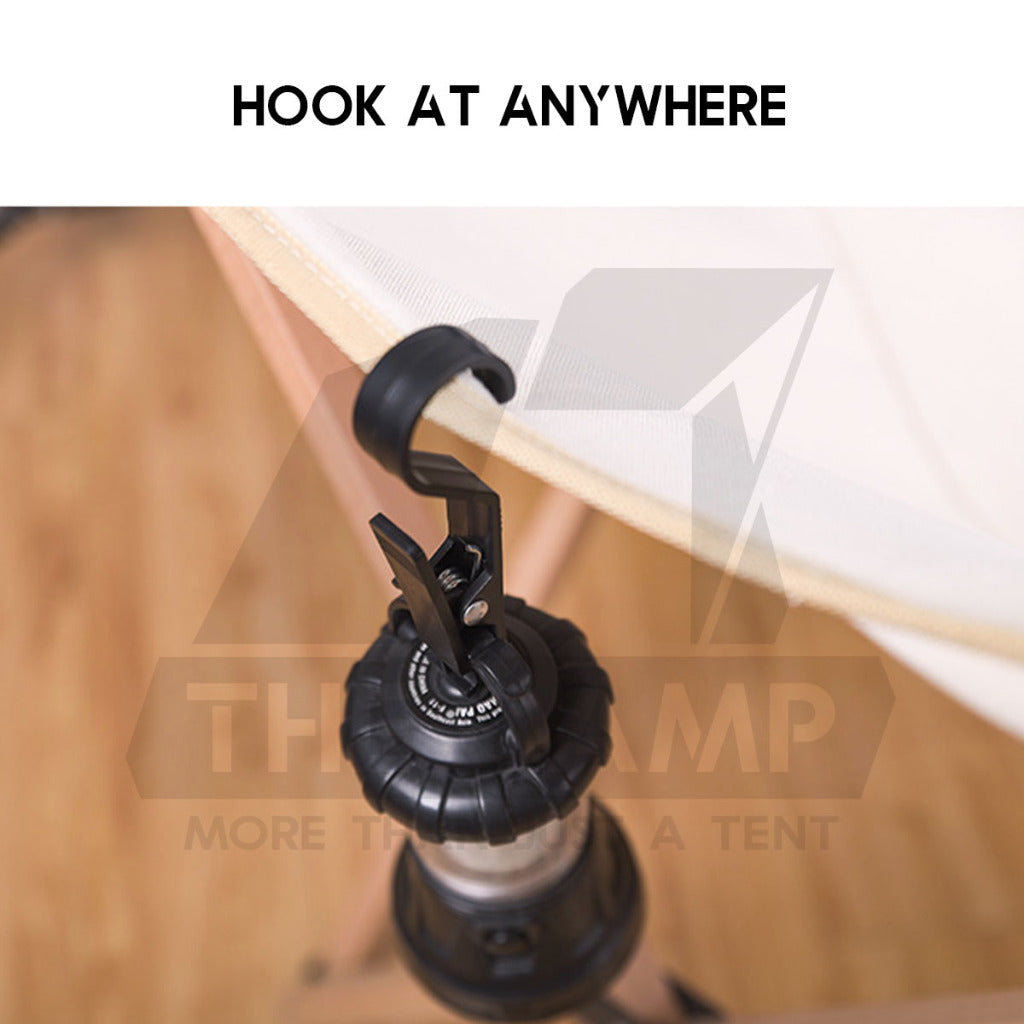 Shinetrip Flysheet Clip Hook Hanger Outdoor Camping Tent Awning Clamp Anti Slip Canopy Clips