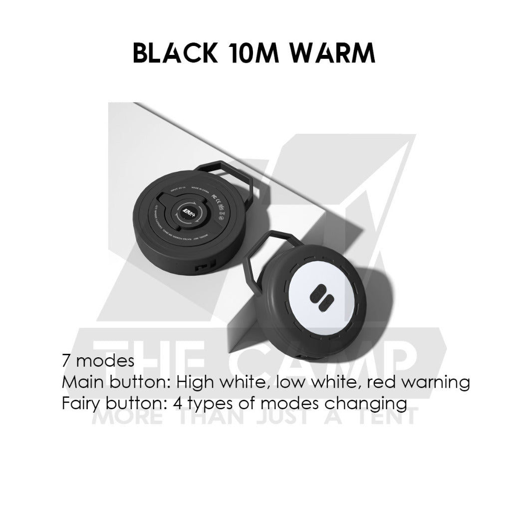 Outdoor LED Roller Fairy Light Fast Pull Bulb Ball String USB Battery 10m Camping Wedding Decoration Xmas Weatherproof
