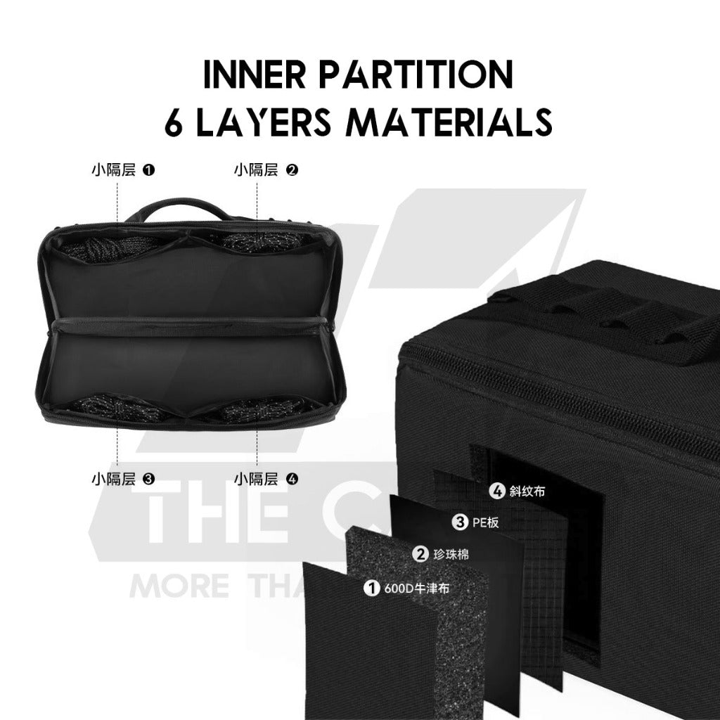 Blackdog Peg Bag Portable Tool Storage Case Large Capacity Camping Accessories Outdoor Nail CBD2450XB020 BD-SNB001