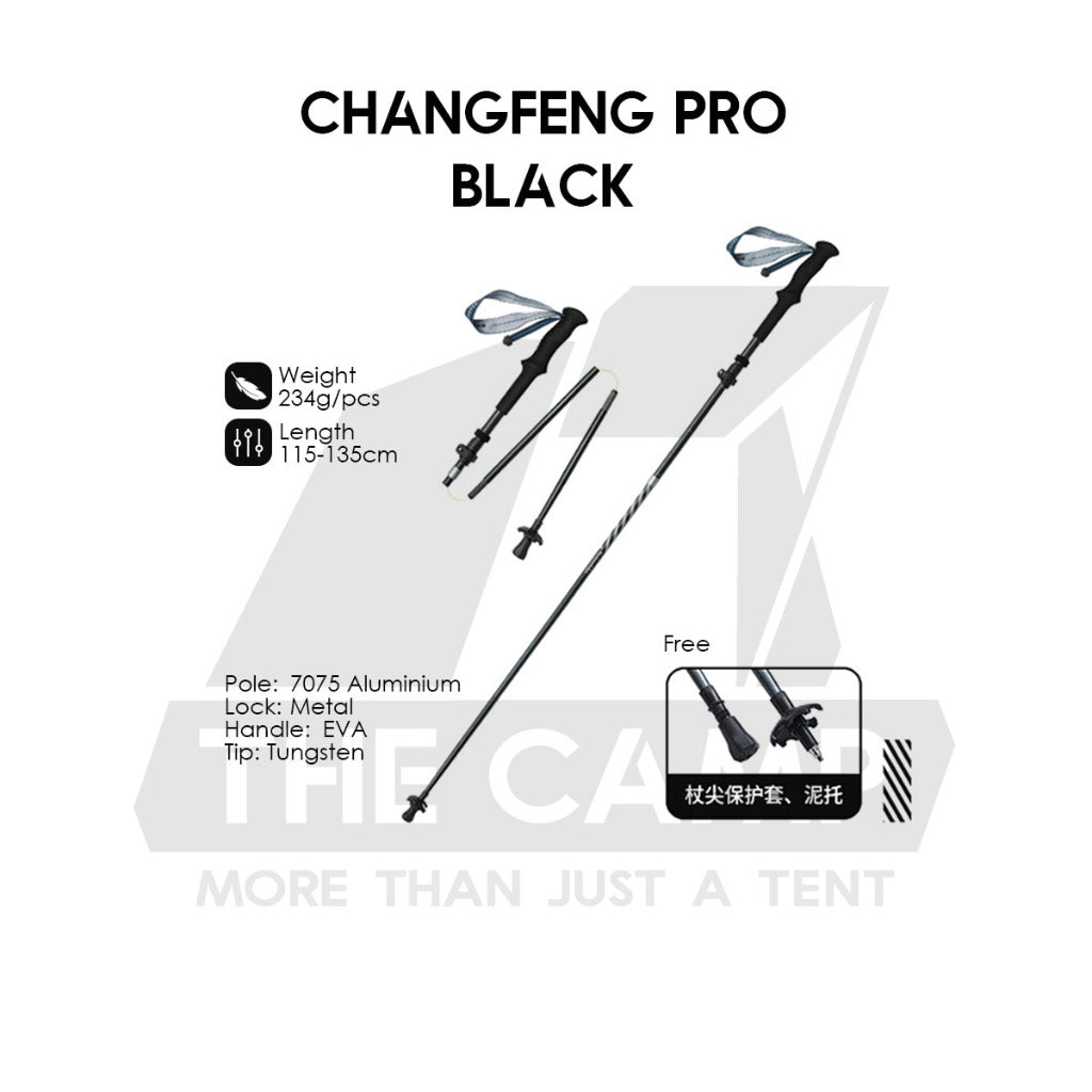 Naturehike Hiking Stick Qing Xue Base Pro Chang Feng Pro UL Chu Xue EXT1 Trekking Pole Aluminium Carbon Fiber