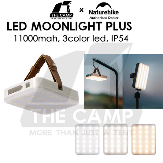 Naturehike Moonlight Plus Camping LED Light Lamp Lantern Hanging 11000mah Tripod Tent Flysheet CNK2300DQ017