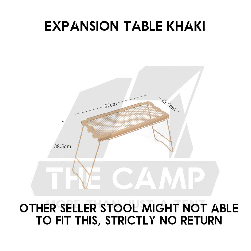 Military Style Camping Stool Outdoor Foldable Chair Folding Sleeve Bag Rack Japanese Style Flysheet Expansion Table Top