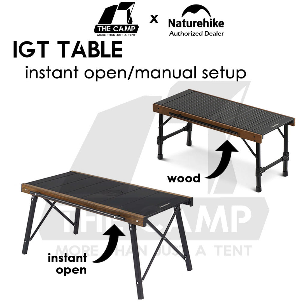 Naturehike IGT Outdoor Combination Table Camping Detachable Kitchen Table Folding Stove BBQ Rack NH21JU011 CNK2300JJ016