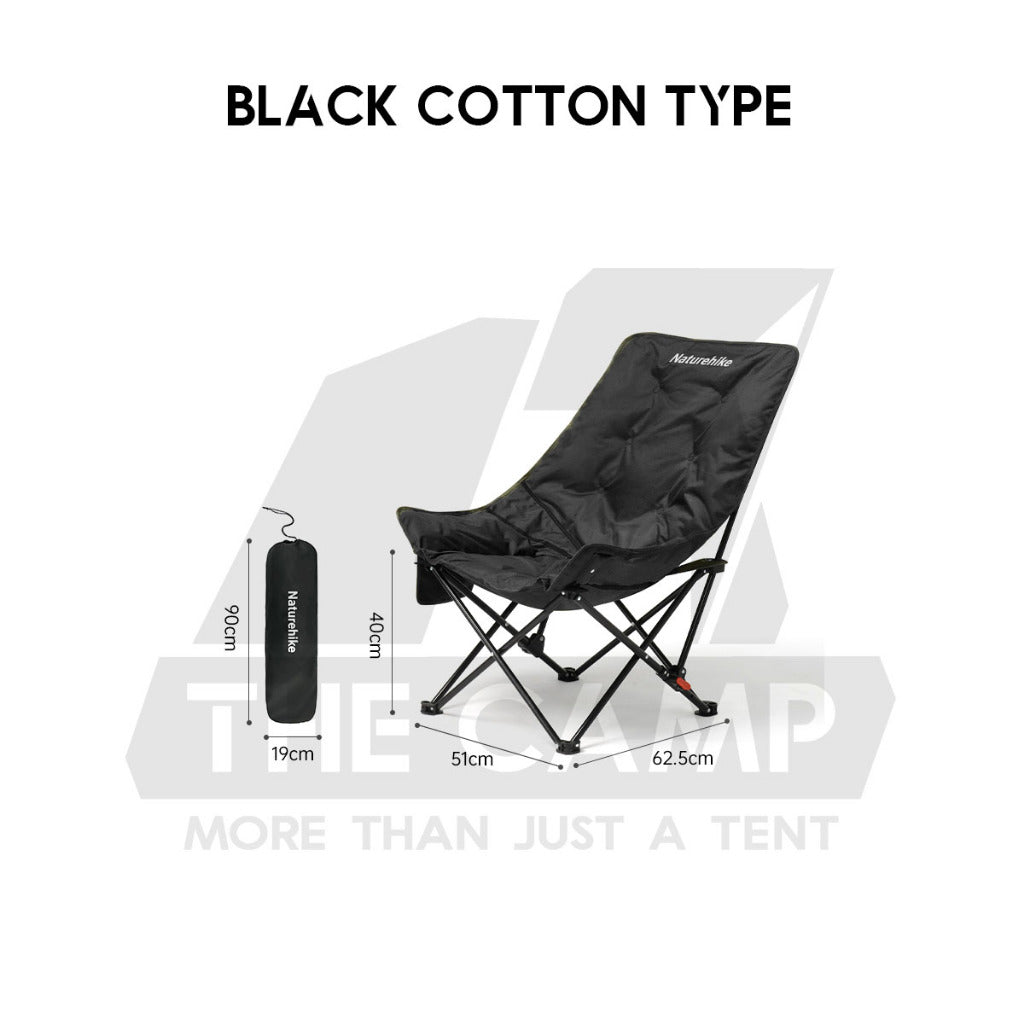 Naturehike SeaStar Reclining Chair High Back Recliner Cotton Mesh Kerusi Outdoor Camping Moon CNK2450JJ020 CNK2550JJ019