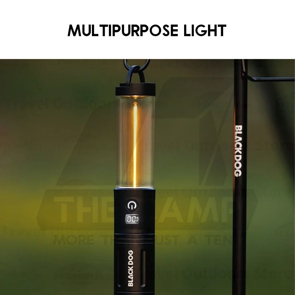 Blackdog Gravity Filament Torch Light Outdoor Camping Ambient Lamp Tripod Gravity Beam Multipurpose CBD2550ZM013