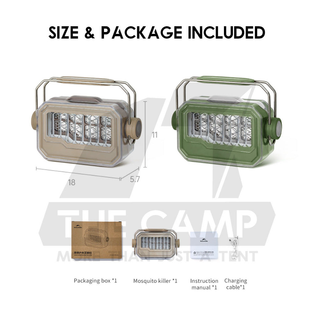 Naturehike Mosquito Killing Lamp UV Outdoor Camping Tent Light Lantern Portable Electric Shock CNK2550ZM013