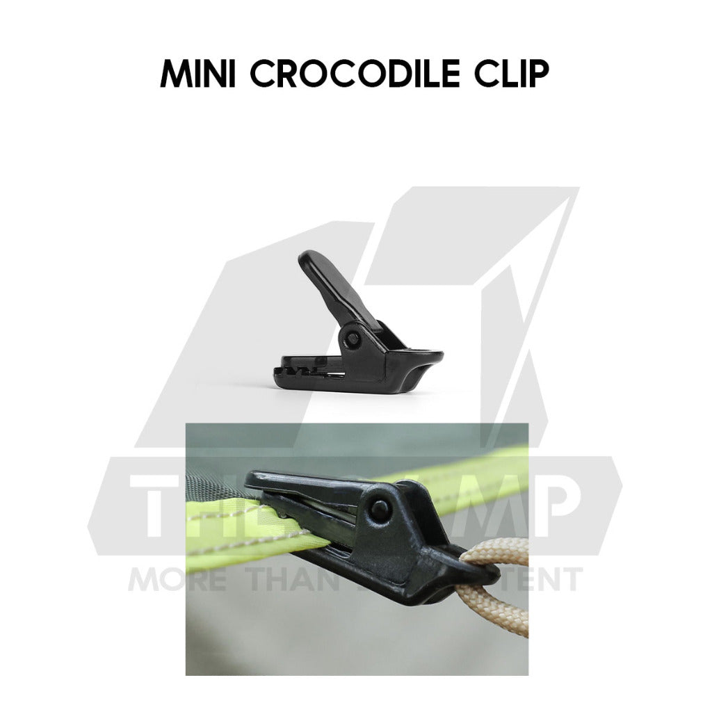 Heavy Duty Flysheet Clip Tarp Clip Tent Crocodile Clip Shark Clamp Outdoor Tarpaulin Clips Awning Paracord Rope