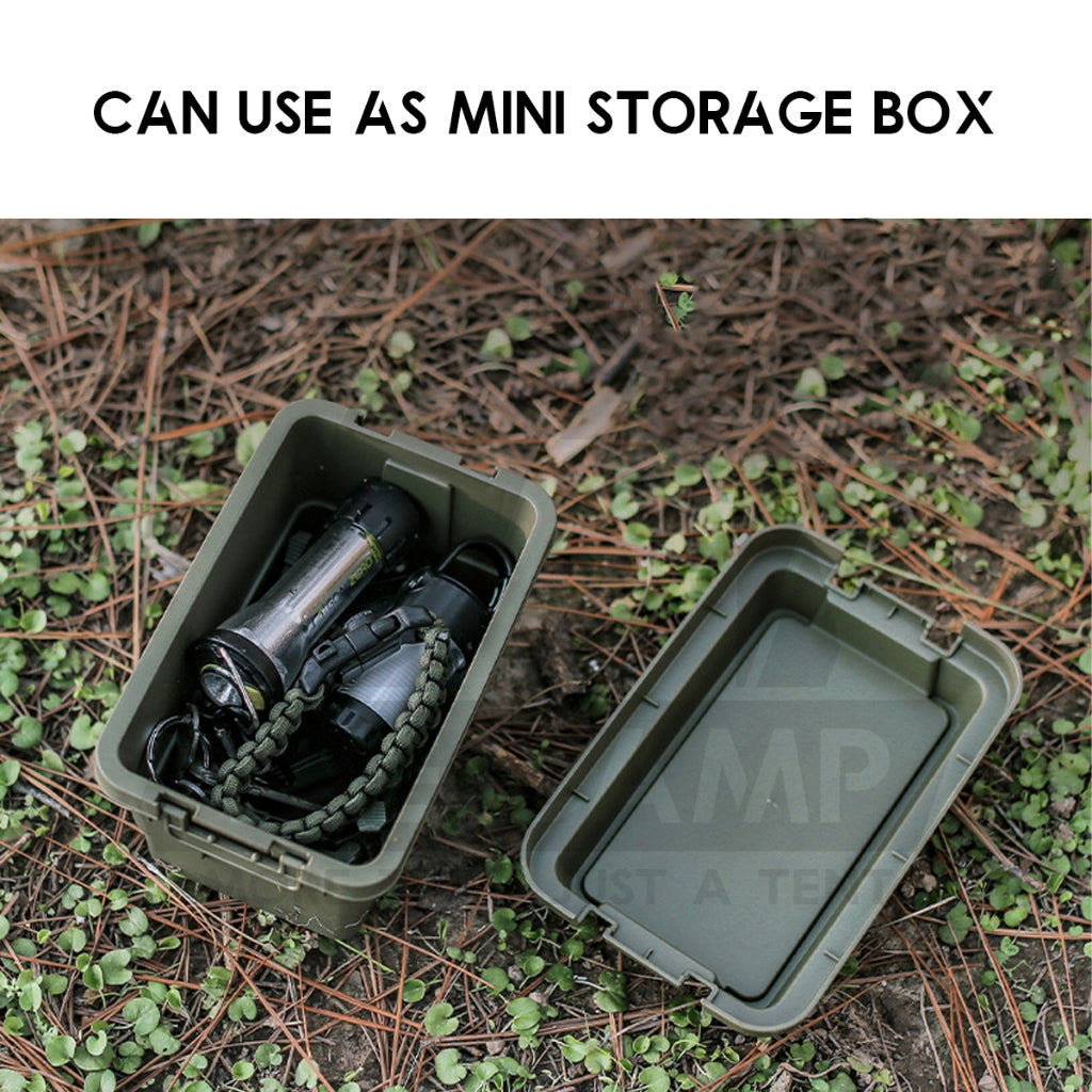 Mini Storage Box For Camping Outdoor Ingredient Tissue Box Condiment Bottle Seasoning Bag Spice Organizer Bekas Botol