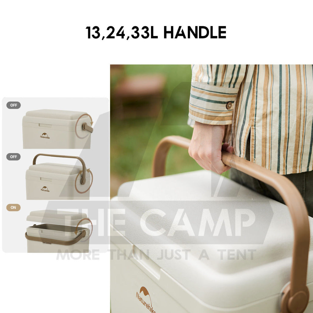 Naturehike Portable LD Cooler Box Ice Box Camping Outdoor Picnic 13L 24L 33L 28L 38L Freezer CNK2300BS011
