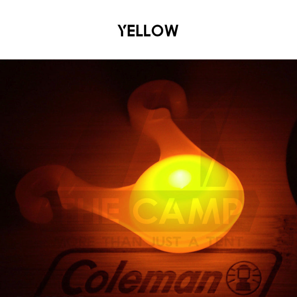 LED String Guard Light Mini Outdoor Camping Rope Hanging Warning Lamp Flashlight Safety Silicone Lampu Tali Battery